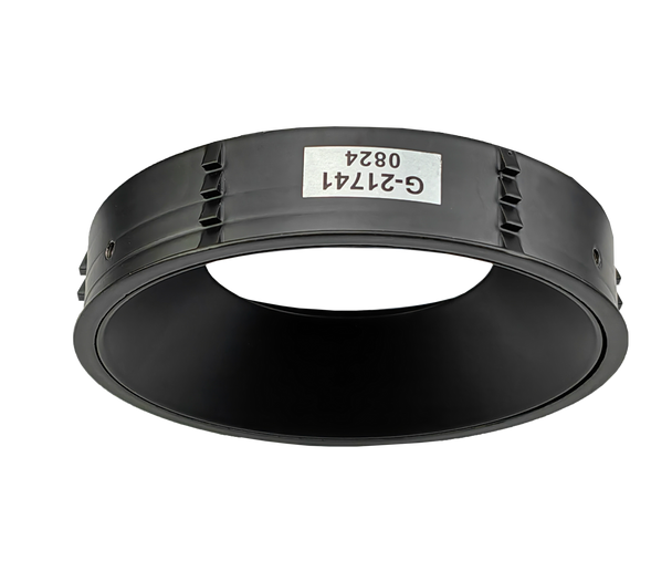 4 Inch Black Round Millwork Trimless Kit - alternate image 2