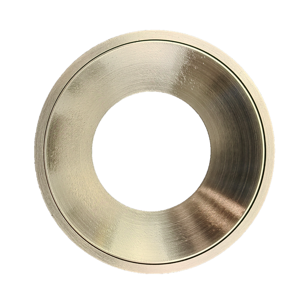 4 Inch Brushed Nickel Round Millwork Trimless Kit - main product image