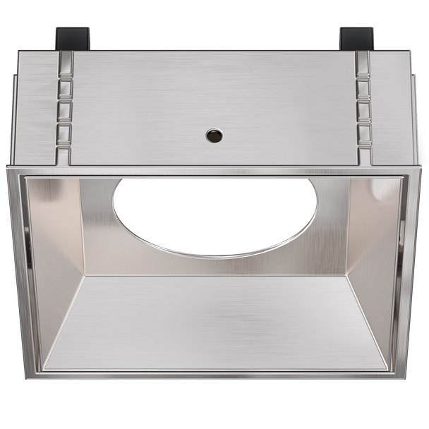 3.5 Inch Brushed Nickel Square Millwork Trimless Kit - alternate image 2