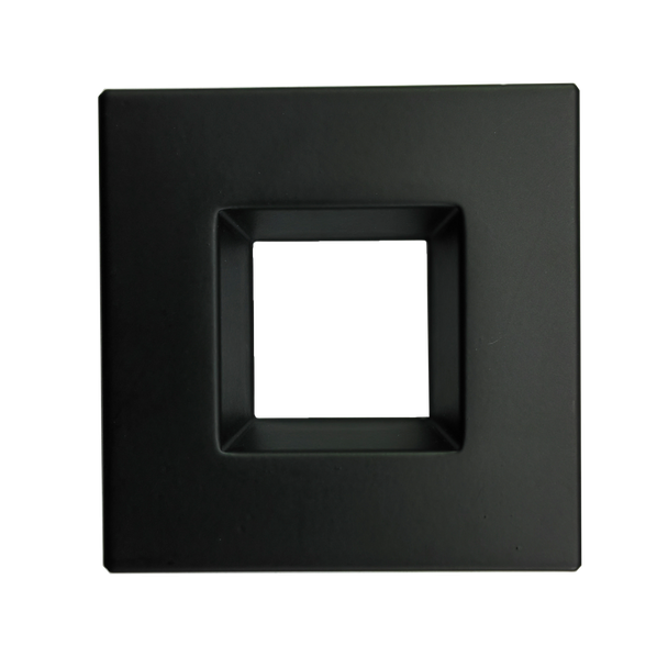 2" Square Regress Slim Black Cover - main product image