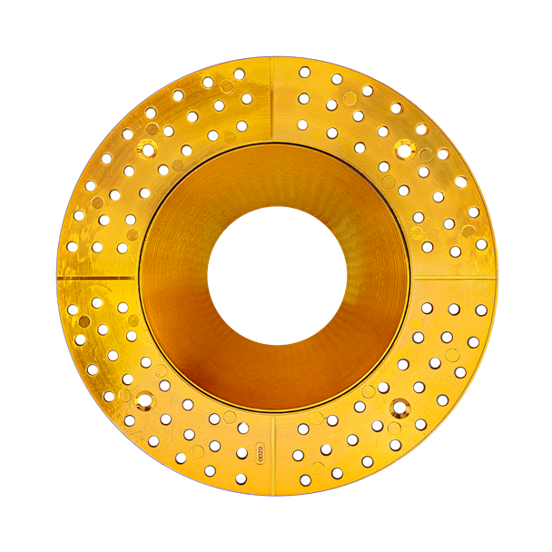 5 Inch Brass Round Trimless Kit - main product image