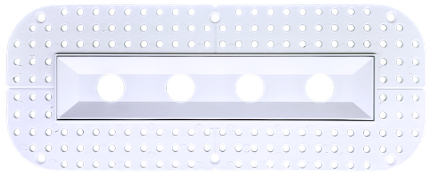 1" Ultra Narrow 4 head Trimless Multiple Kit - main product image