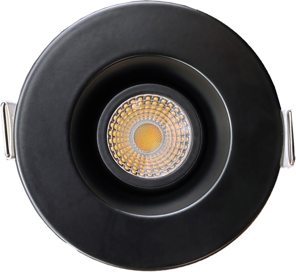 2" HO Round Regress Gimbal (Black) - main product image
