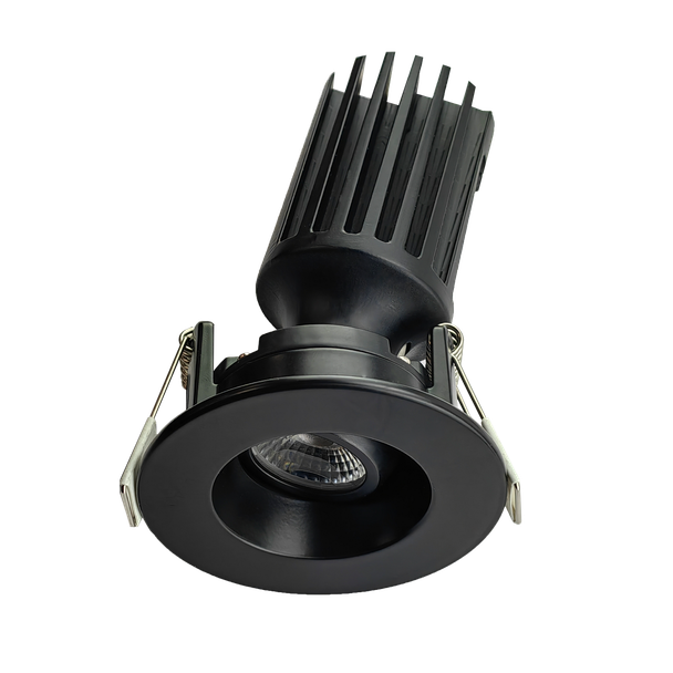 2" HO Round Regress Gimbal (Black) - alternate image 2