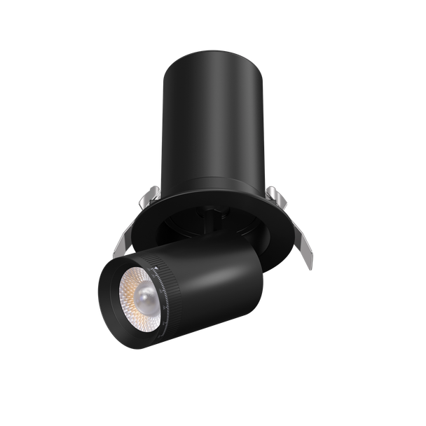 3” Round Retractable Downlight Black - alternate image 2
