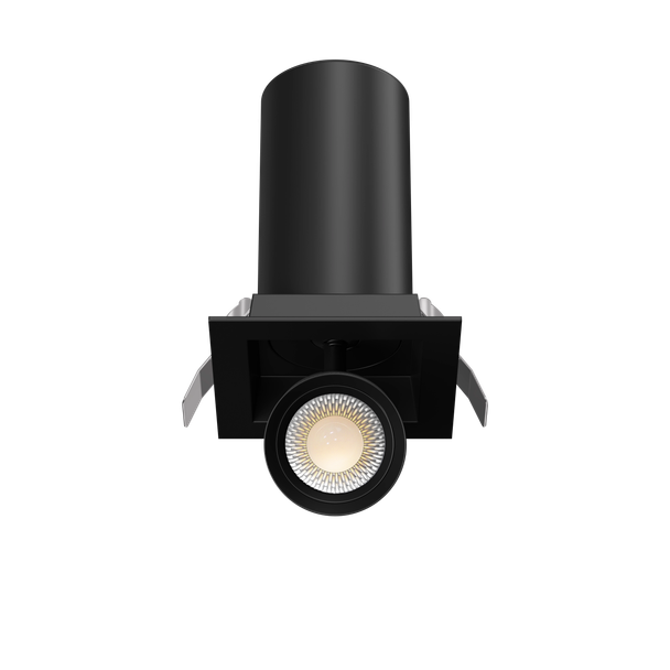 3” Square Retractable Downlight Black - alternate image 3