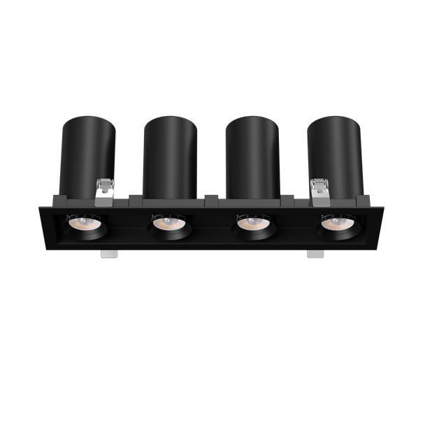 3” Four Head Retractable Multiple Black - main product image