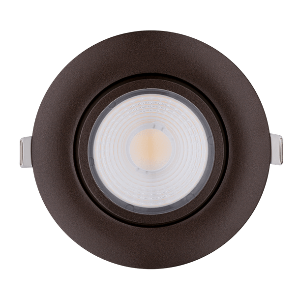 4" Round Flushed Gimbal (Bronze) - main product image