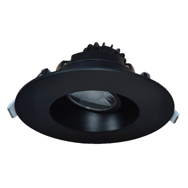 3” Round Regress Gimbal (Black) - alternate image 2