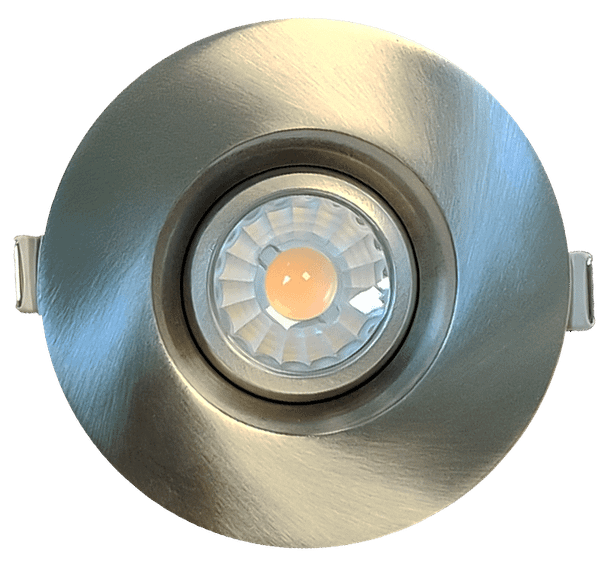3” Round Regress Gimbal (Brushed Nickel) - main product image
