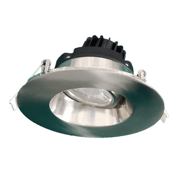 3” Round Regress Gimbal (Brushed Nickel) - alternate image 2