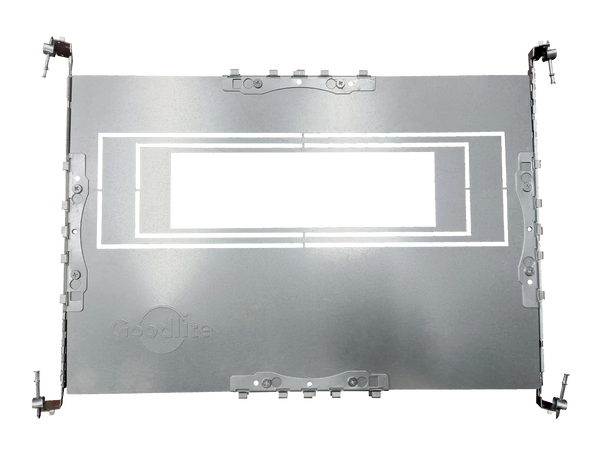 2", 3″, 4" Rectangular Flanged New construction plate - main product image