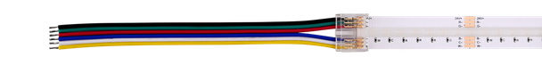 Clear RGBWW Starter Connector 5PK - alternate image 2