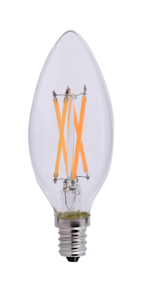 2W Candelabra Torpedo Bulb 3000k - main product image
