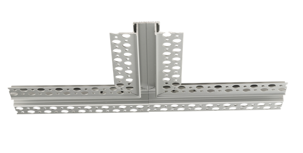 1/2" T Corner Trimless Channel - alternate image 2