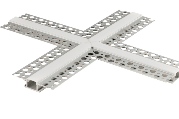 1 / 2" X Corner Trimless Channel