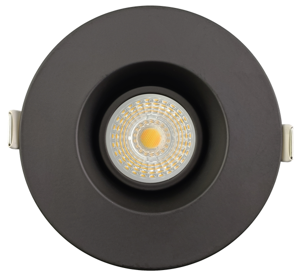 3” HO Round Regress Gimbal (Black) - main product image