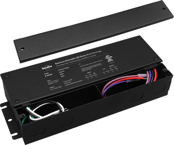 200W Electronic Led Driver 24V (Multi Dimming) - alternate image 2