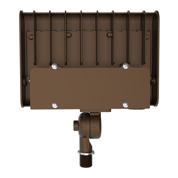 LFX-MD Small Flood Light, 30W/40W/50W, 3000K/4000K/5000K/5700K, Knuckle Mount, Photocell, Dark Bronze