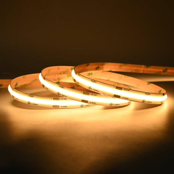 5.5W 24V COB Tape Light - 16.4 Ft / 5 M - alternate image 7