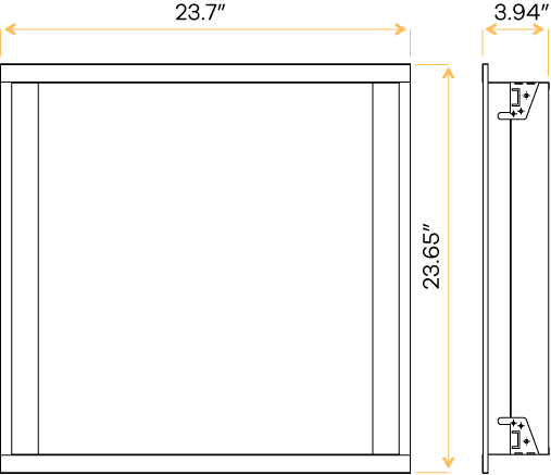 2X2 Indirect Single Vault Troffer - alternate image 4