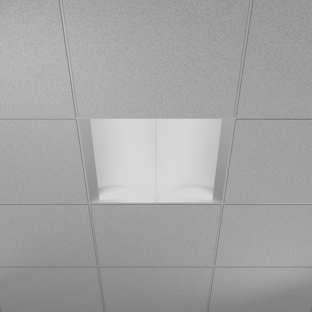 2X2 Indirect Double Vault Troffer - alternate image 2