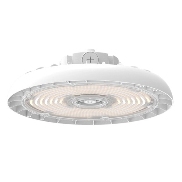 RB5S Round High Bay, 9000 lm, 120-277V, 3500K/4000K/5000K Selectable, Clear Polycarbonate Lens