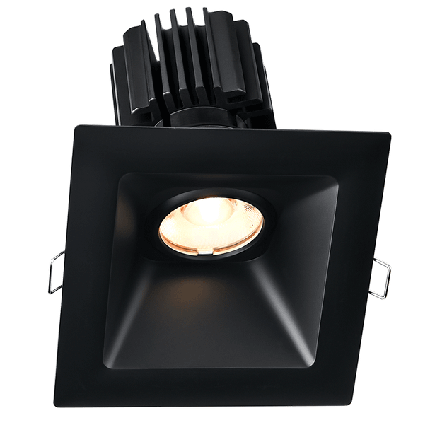 Tangra 3" Gimbal Square Sloped Wide Trim, White|Black|Oil Rubbed Bronze