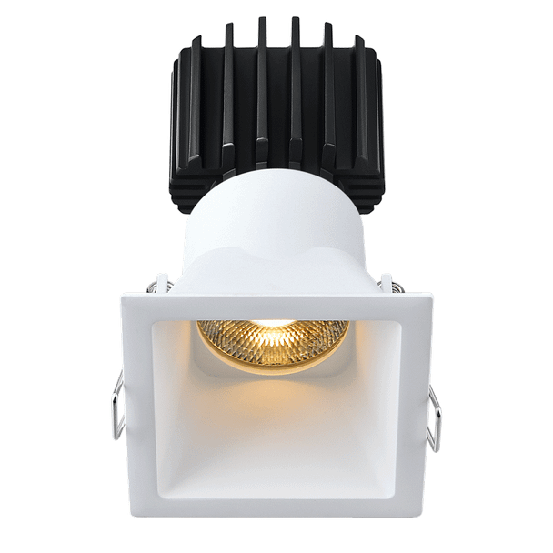 Tangra 3" Fixed Square Deep Regressed Thin Trim, LLL-L3F-SDT Series, Square, White|Black|Alzak|Oil Rubbed Bronze|White Trim Black Reflector