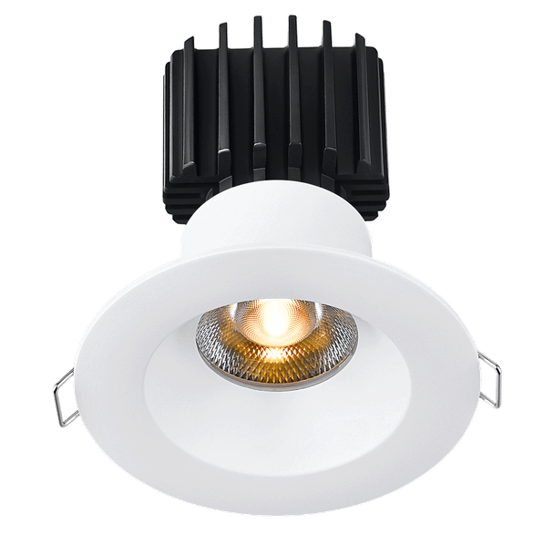 Tangra 3" Fixed Round Recessed Wide Trim, White|Black|Alzak|Oil Rubbed Bronze|White Trim Black Reflector