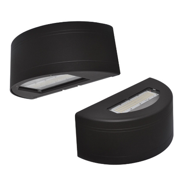 Unify Architectural Wall Mount, Half Round Up/Down, 4L/7L/10L Lumen Selectable, 120-277V, CCT Selectable, Bronze