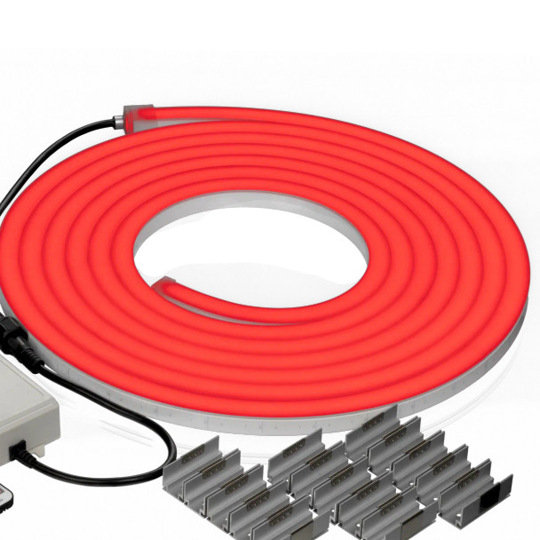 American Lighting NeonFlex Lateral Bend RGBW Kit, 12V, 20ft, IP67