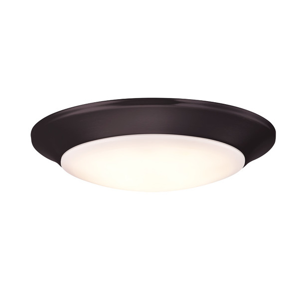 Sunpark RT7-A LED Disk Light, 3000K/4000K, 15W, 120V, E26 Socket, Oil Rubbed Bronze Finish