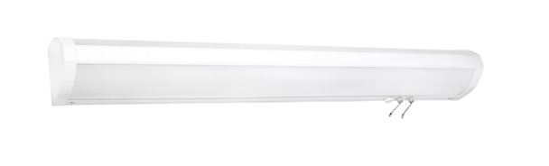 LED Linear Bed Light, 3', 15W/30W/45W, 1794/3590/5311 lumens, 3000K/4000K/5000K, 120V, 0-10V, White