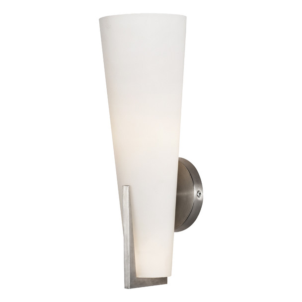 Sunpark W193D Wall Sconce, 3000K|3500K|4000K|5000K, 15W, 120V-277V, Satin Nickel