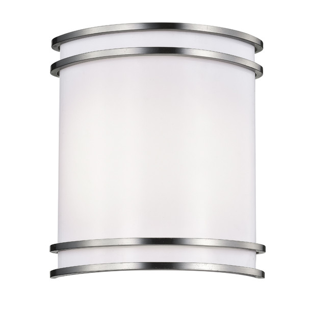 Sunpark MDF033 Wall Sconce, 22W, 120V-277V, 3000K, Satin Nickel, Acrylic