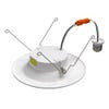 Residential Retrofit Downlight, 6", Color Selectable 2700K/3000K/3500K/4000K/5000K, Smooth Trim, 120V
