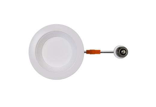Residential Retrofit Downlight, 6", Color Selectable 2700K|3000K|3500K|4000K|5000K, Baffle Trim, 120V