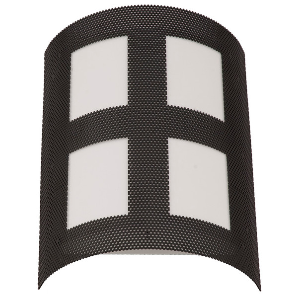 Sunpark W169D Wall Sconce, 120V, 9W, 3000K, 800 Lumens, ORB, Acrylic Shade