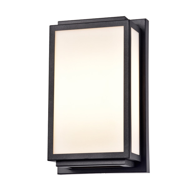 Sunpark Electronics W208D Wall Sconce, 3000K/3500K/4000K/5000K, 15W, 120V, 760 lm, ORB Finish, Acrylic Shade