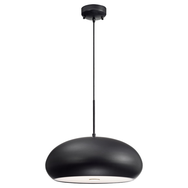 Sunpark Electronics P270D LED Mini Pendant, 25W, 2200 lumens, 120V-277V, 3000K/3500K/4000K/5000K, Black finish