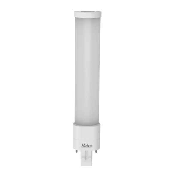 Halco ProLED Select Plug-In Lamp, Single Tube Horizontal, 5.5W, 13W CFL Equivalent, 80 CRI, 3000K/3500K/4000K/5000K Selectable, Hybrid Type A/B, GX23 2-Pin Base, Non-Dimmable, LED Generation 2