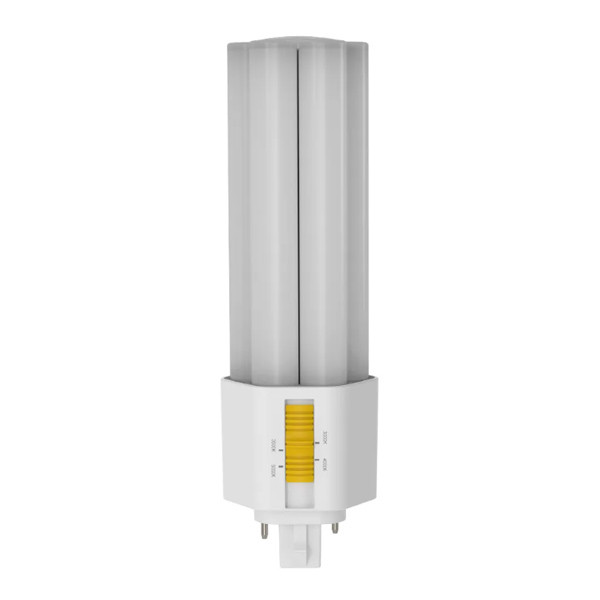 ProLED Select Plug-In Lamp, Triple Tube Omni-Directional, 17W, 80CRI, 3000K/3500K/4000K/5000K Selectable, Type B Ballast Bypass, GX24D 2-Pin Base, LED Generation 2, Non-Dimmable
