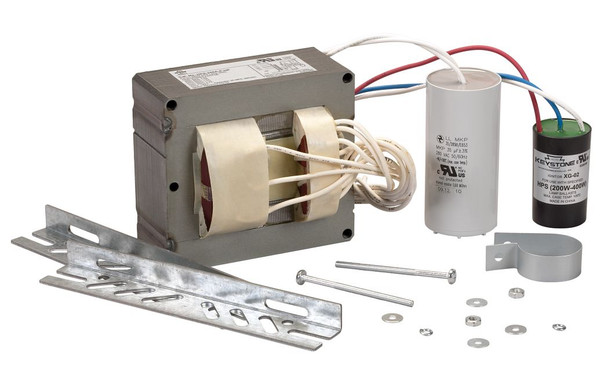 250W High Pressure Sodium, 5 Tap (120 / 208 / 240 / 277 / 480V), Ballast Kit with capacitor. Included ballast: HPS-250A - main product image