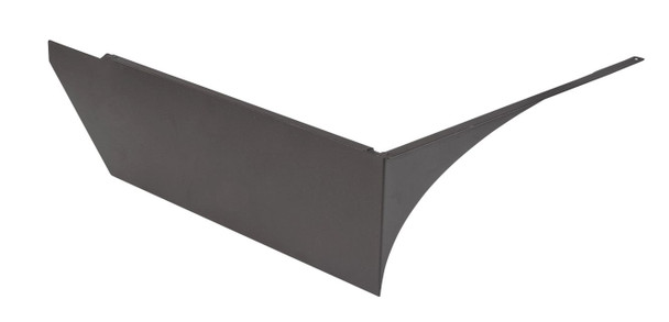 Glare shield | Bronze | Left side mounted | Used on Series 2 area lights | Large housing - main product image