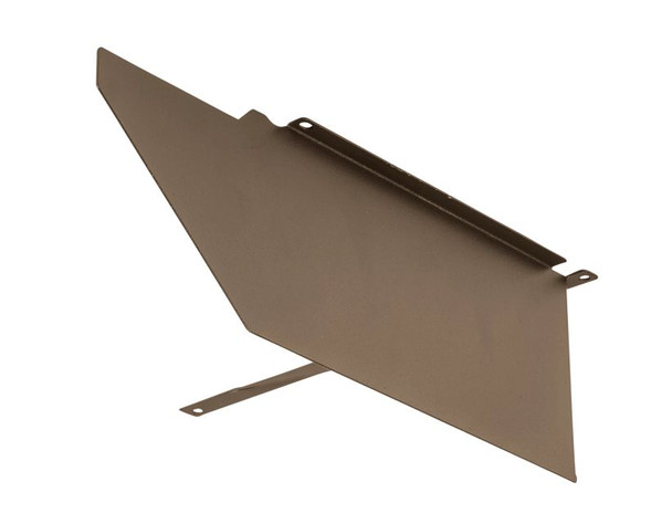 Glare shield | Bronze | Left side mounted | Used on Series 2 area lights | Small housing - alternate image 3
