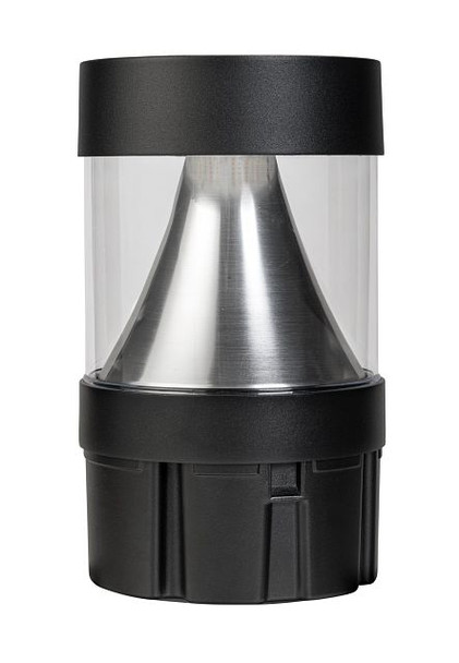 Cone reflector flat top bollard head. Power Select 24 / 19 / 14W. Color Select 30 / 40 / 50K. Built-in photocell. 120-27 - main product image