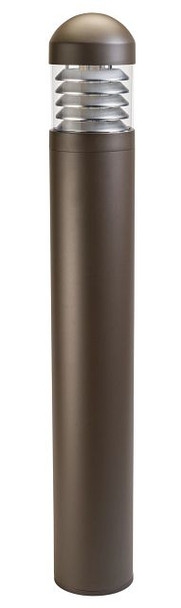 Louver reflector dome top bollard head. Power Select 24 / 19 / 14W. Color Select 30 / 40 / 50K. Built-in photocell. 120 - alternate image 2