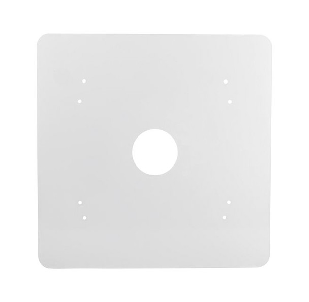 21" Square Beauty Plate | White - alternate image 2