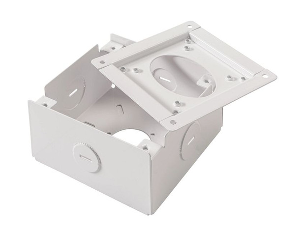Surface mount / pendant mount kit | White | Used on Series 1 Canopy Fixtures | Attaches to pre-installed mounting plate - alternate image 3